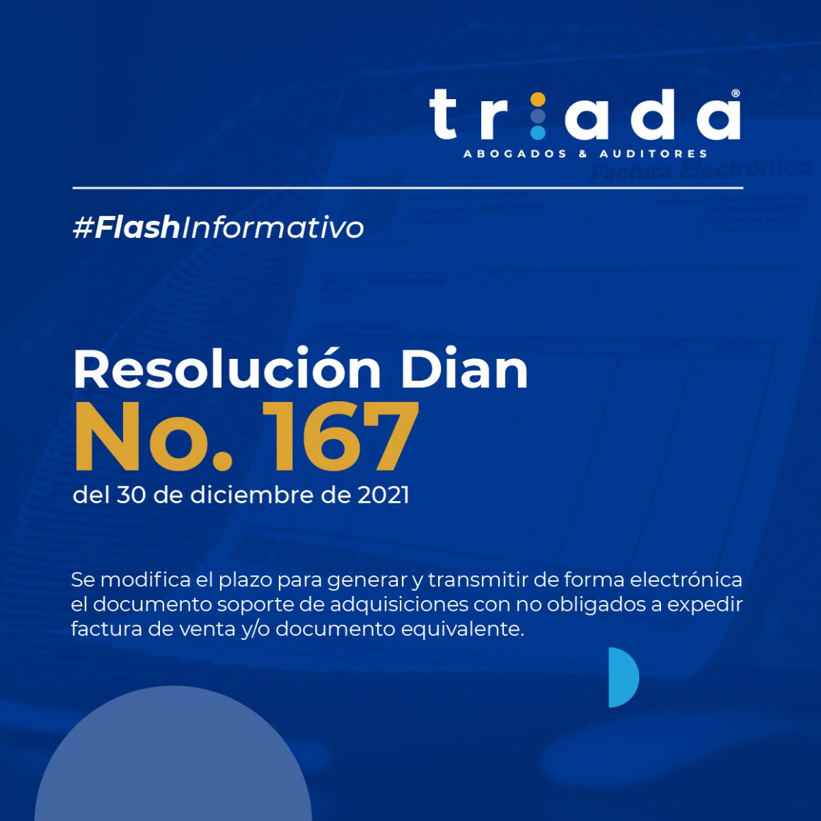 Flash Informativo: Documento Soporte No Obligados a Facturar